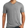 thumbnail image 1 of Mens Lighweight TriBlend V-neck Tee Shirt, Grey Frost, 3XL, 1 of 1
