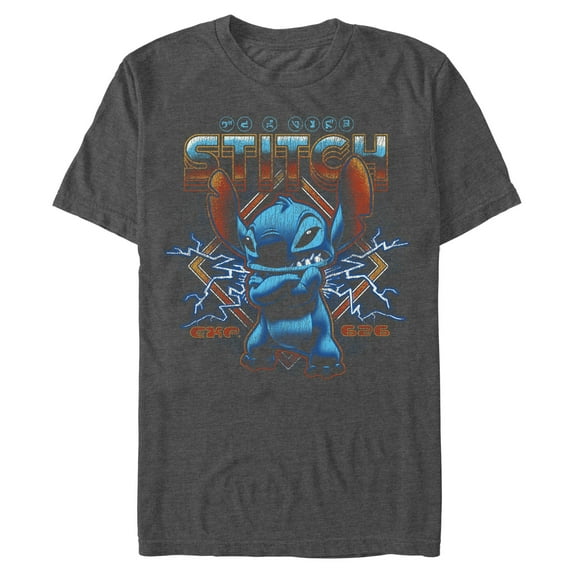 Mens Lilo & Stitch 80s Rocker Stitch T Shirt