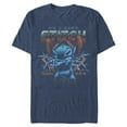thumbnail image 1 of Mens Lilo & Stitch 80s Rocker Stitch T Shirt, 1 of 4