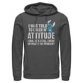 thumbnail image 1 of Mens Lilo & Stitch Attitude Check Lightweight Hoodie, 1 of 4