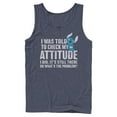 thumbnail image 1 of Mens Lilo & Stitch Attitude Check Tank Top, 1 of 4