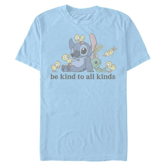 Mens Lilo & Stitch Be Kind to All Kinds T Shirt