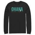 thumbnail image 1 of Mens Lilo & Stitch Bold Ohana means Family Long Sleeve Shirt, 1 of 4