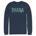 thumbnail image 1 of Mens Lilo & Stitch Bold Ohana means Family Long Sleeve Shirt, 1 of 4