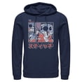 thumbnail image 1 of Mens Lilo & Stitch Comic Book Panels Lightweight Hoodie, 1 of 4