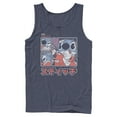 thumbnail image 1 of Mens Lilo & Stitch Comic Book Panels Tank Top, 1 of 4