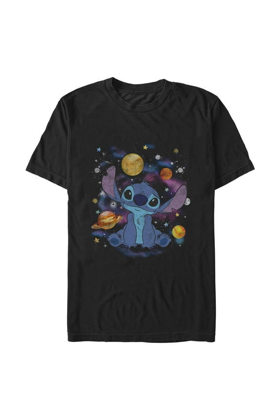 Mens Lilo & Stitch Cosmic Alien T Shirt