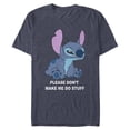 thumbnail image 1 of Mens Lilo & Stitch Don't Make Me Do Stuff T Shirt, 1 of 4