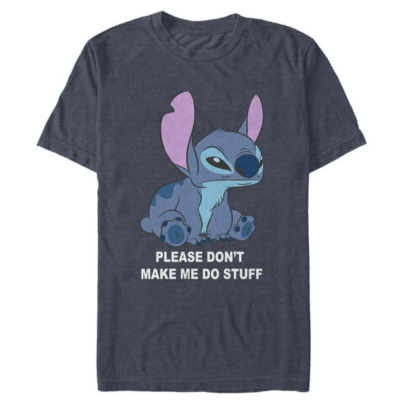 Mens Lilo & Stitch Don't Make Me Do Stuff T Shirt