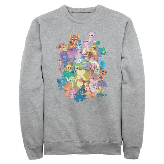 Mens Lilo & Stitch Experiment Compilation Sweatshirt