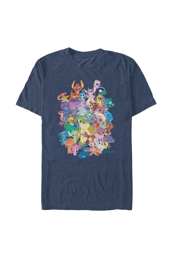 Mens Lilo & Stitch Experiment Compilation T Shirt