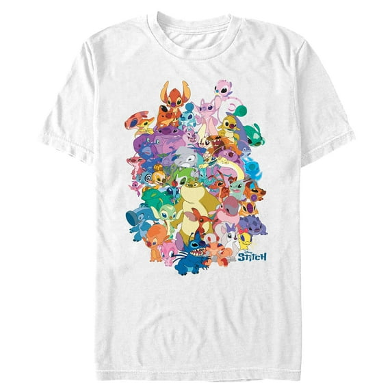Mens Lilo & Stitch Experiment Compilation T Shirt