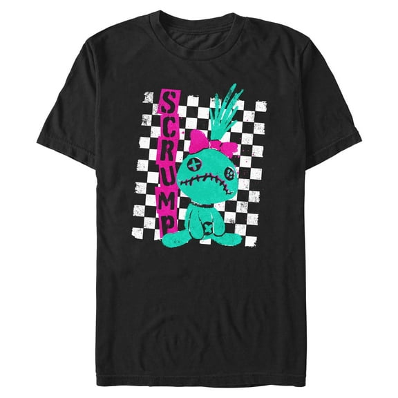 Mens Lilo & Stitch Grunge Scrump T Shirt