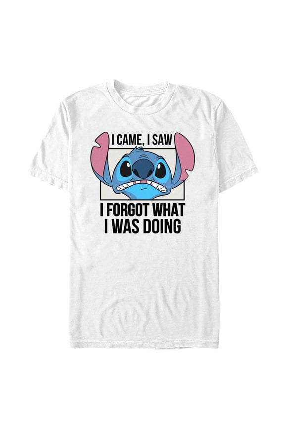 Mens Lilo & Stitch I Forgot What I Was Doing T Shirt