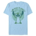 thumbnail image 1 of Mens Lilo & Stitch I Heart Our Planet T Shirt, 1 of 4