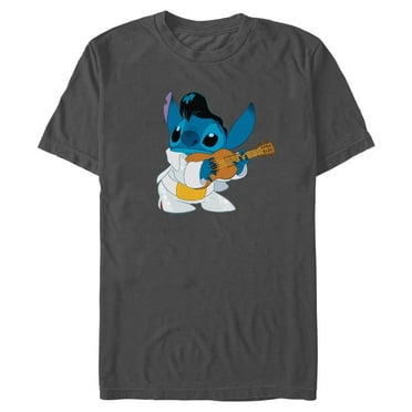 Mens Lilo & Stitch King of Rock and Roll Stitch T Shirt