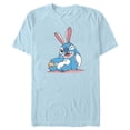 thumbnail image 1 of Mens Lilo & Stitch Mischievous Easter Bunny T Shirt, 1 of 5