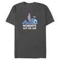 thumbnail image 1 of Mens Lilo & Stitch Mondays Got Me Like T Shirt, 1 of 5