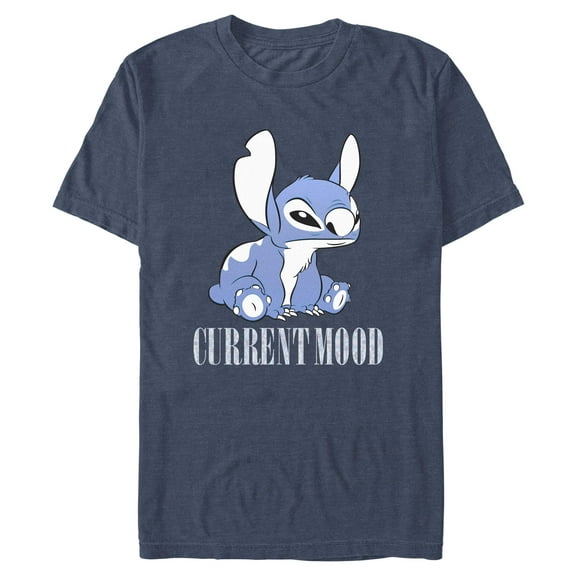 Mens Lilo & Stitch My Current Mood T Shirt