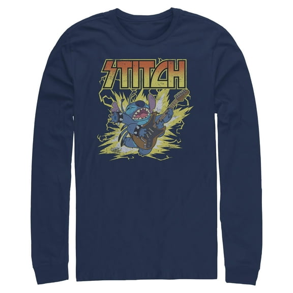 Mens Lilo & Stitch On Stage Long Sleeve Shirt