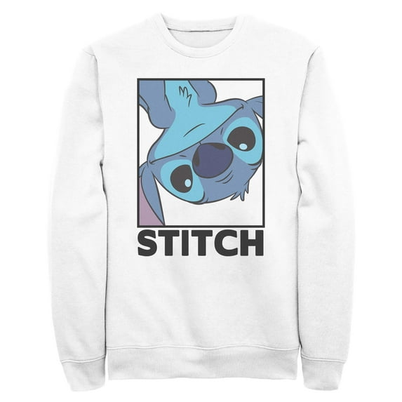 Mens Lilo & Stitch Peekaboo Stitch Portrait Sweatshirt