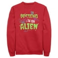 thumbnail image 1 of Mens Lilo & Stitch Pretend I'm An Alien Sweatshirt, 1 of 4