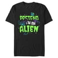 thumbnail image 1 of Mens Lilo & Stitch Pretend I'm An Alien T Shirt, 1 of 5