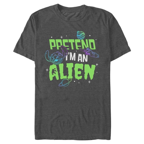 Mens Lilo & Stitch Pretend I'm An Alien T Shirt