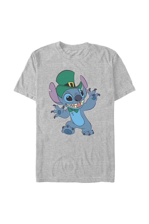 Mens Lilo & Stitch Walking Luck Stitch T Shirt