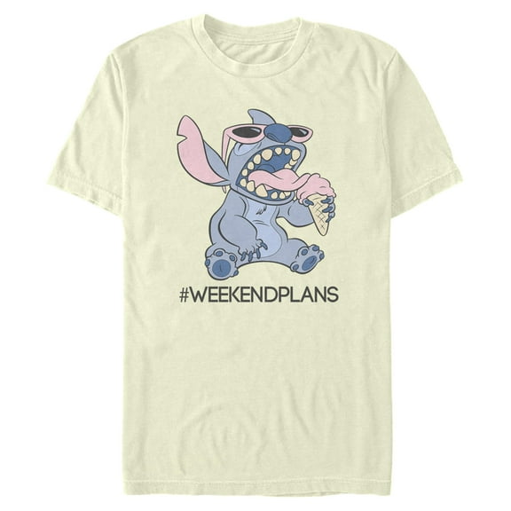 Mens Lilo & Stitch #WeekendPlans T Shirt