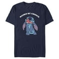 thumbnail image 1 of Mens Lilo & Stitch Weird By Choice T Shirt, 1 of 5