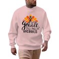thumbnail image 1 of Mens Lined Sweatshirts Thanksgiving Turkey Plus Size Hoodless Fashion Holiday Logo Print Mens Casual Clothing,RD2,S, 1 of 4