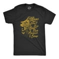 thumbnail image 1 of Mens Lions Don't Lose Sleep Over The Opinions Of Sheep T Shirt Motivation Tee Graphic Tees, 1 of 9
