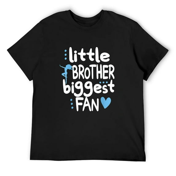 Mens Little Sister Biggest Fan Dance Sister Of A Dancer T-Shirt Black 2X-Large