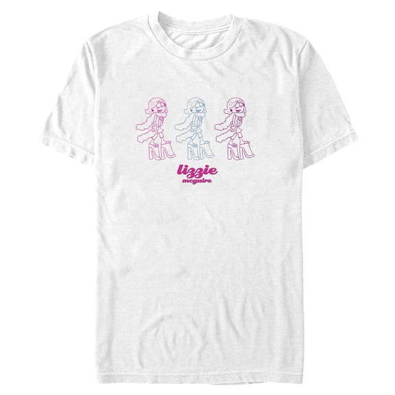 Mens Lizzie McGuire High Heels Poses T Shirt
