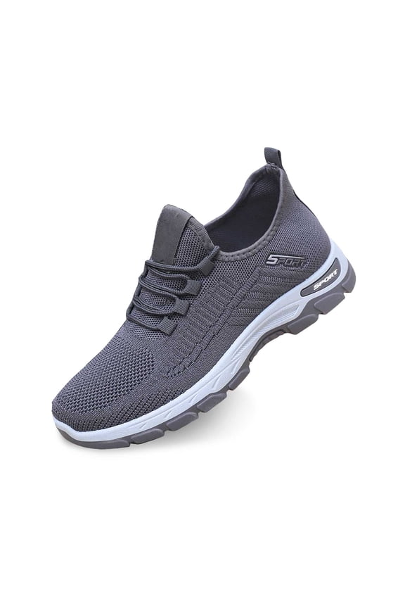 Mens Loafers Brown Vintage Comfortable Extra Wide Width Casual Shoes for Men Lace Up Non Sole Boat Loafers Mesh Walking Shoes Business Oxfords Sneakers Work