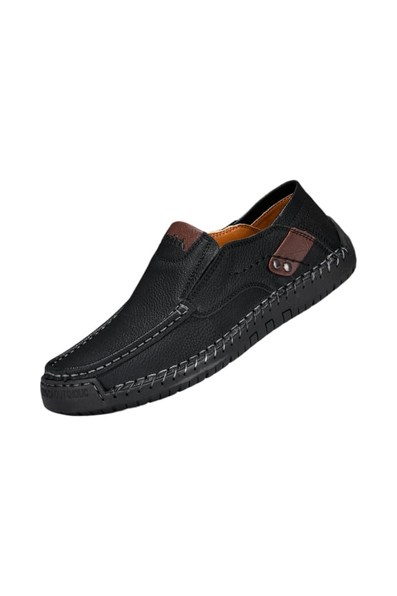 Mens Loafers Casual Slip on Shoes Business Moccasins Lightweight Refreshing Classic Slippers Walking Driving Travelling Outdoor, 39