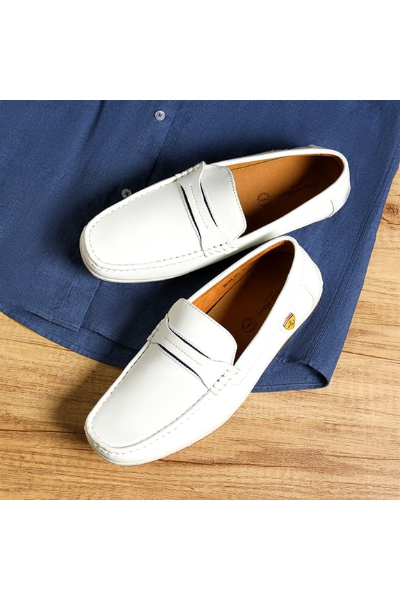 Mens Loafers Lightweight Italian Causal Driving Moccasins Shoes