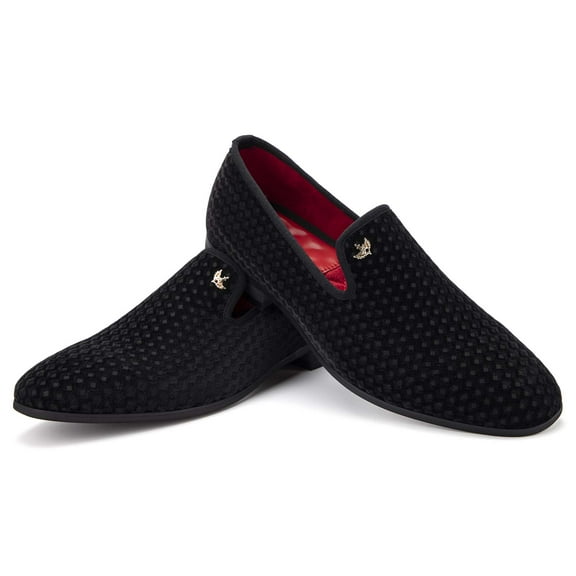 Mens Loafers Shoes Casual Dress Loafer Slip On Driving Shoes, Black/14, 12 US