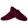 thumbnail image 1 of Mens Loafers Shoes Casual Dress Loafer Slip On Driving Shoes, Red/15, 9 US, 1 of 5