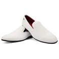 thumbnail image 1 of Mens Loafers Shoes Casual Dress Loafer Slip On Driving Shoes, White/15, 11 US, 1 of 5