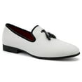 thumbnail image 1 of Mens Loafers Wedding Dress Shoes Slip-On Loafers for Men Tuxedo Suit Shoes, White-06, 10US, 1 of 5