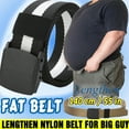 thumbnail image 1 of Mens Long Canvas Nylon Waist Web Belt Metal Free Security Check, 1 of 3