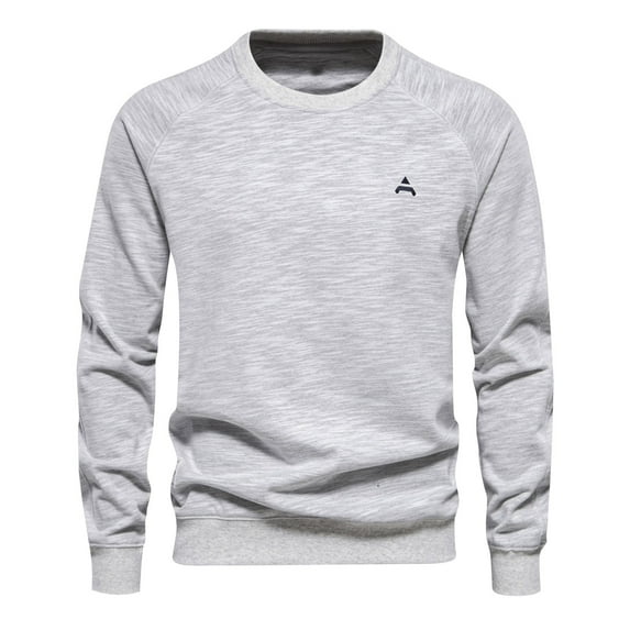 Mens Long Sleeve Casual Lightweight Fitted Basic T-Shirt Long Sleeve Shirts for Men - Soft Comfy Casual Tee Round Neck Full Sleeves Solid Casual T-Shirts Fashion Athletic Work Tee Shirts