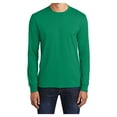 thumbnail image 1 of Mens Long Sleeve Core Blend Cotton/Polyester Tee Kelly 4X-Large, 1 of 6