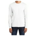 thumbnail image 1 of Mens Long Sleeve Core Blend Cotton/Polyester Tee White X-Large, 1 of 6