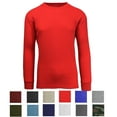 thumbnail image 1 of Mens Long Sleeve Crew Neck Thermal Shirts, 1 of 11