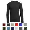 thumbnail image 1 of Mens Long Sleeve Crew Neck Thermal Shirts, 1 of 12