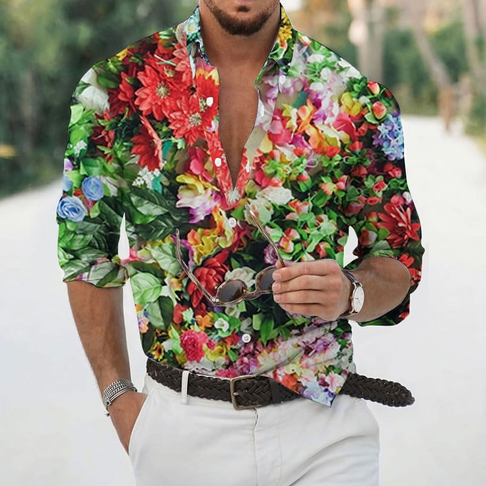 Mens dress shirt with roses hotsell