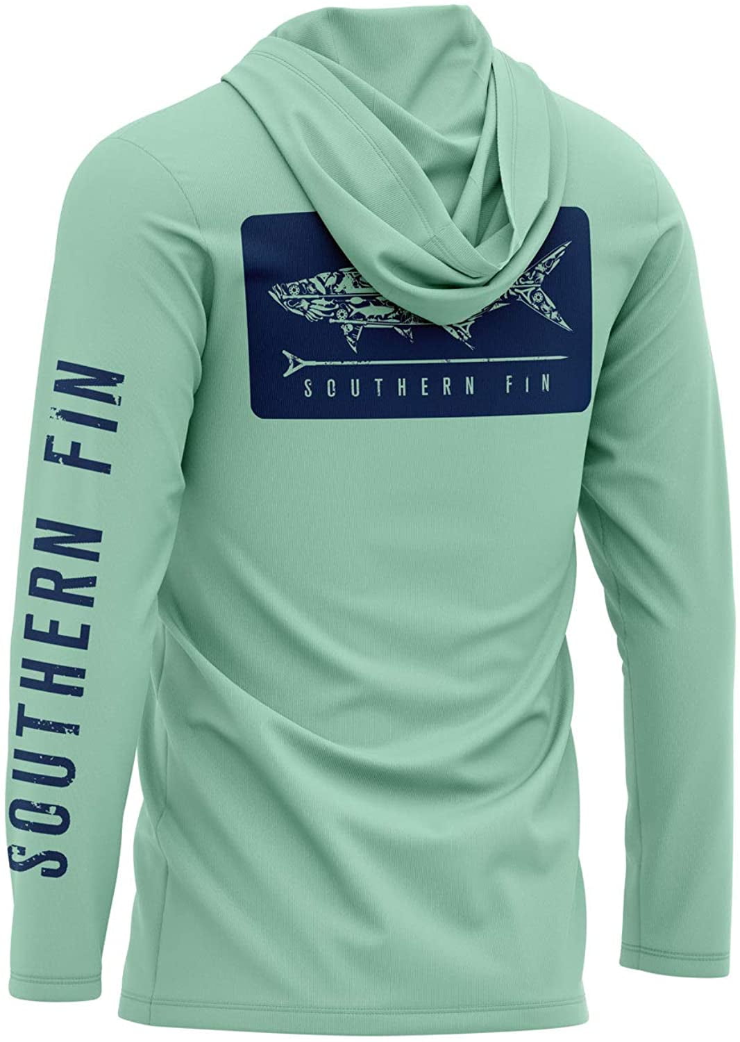 Mens Long Sleeve Fishing Hoodie Shirt with UV Sun Protection - Walmart.com